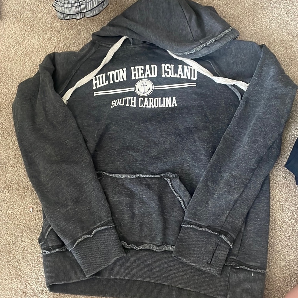 Super soft Vintage Hilton head hoodie